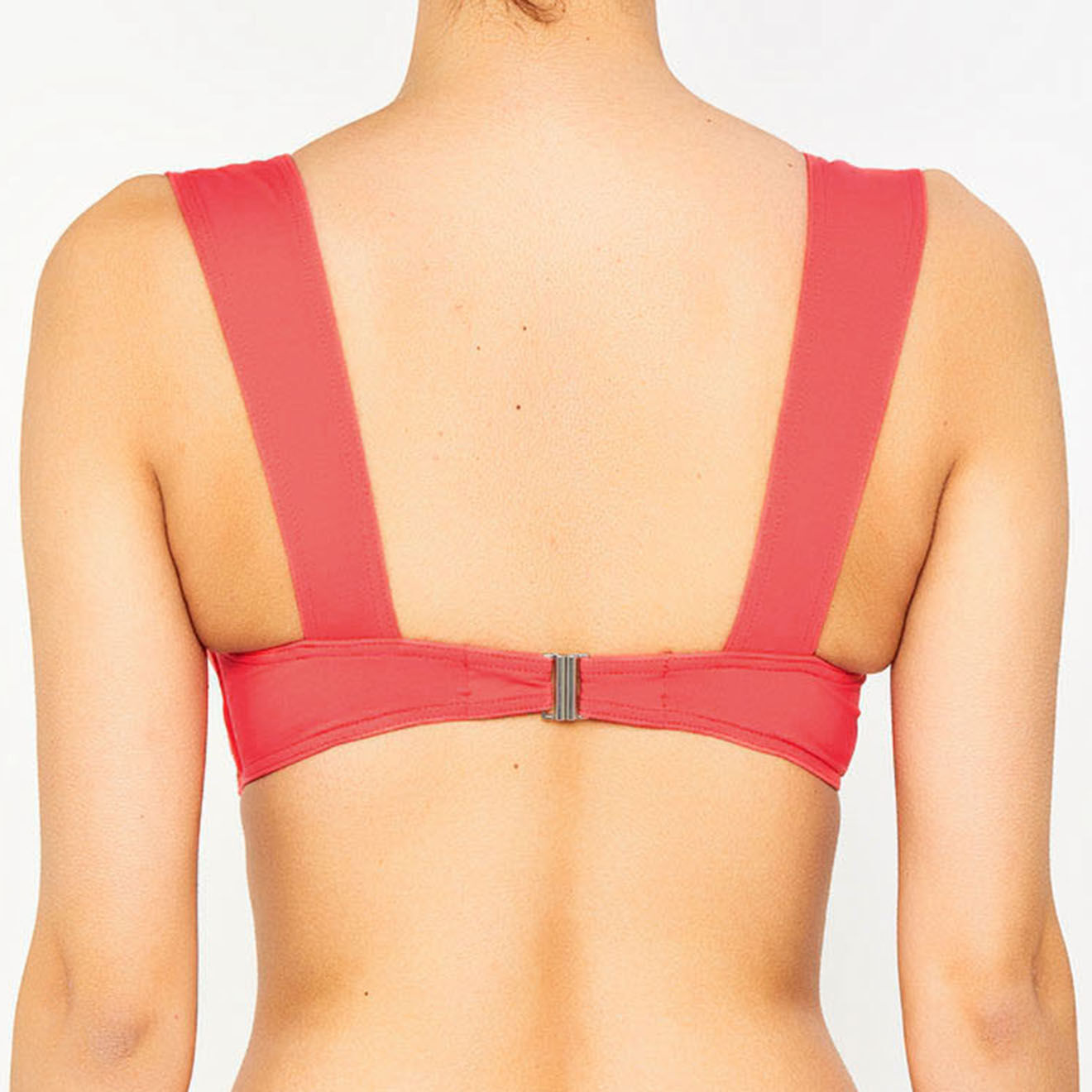 Iodus Haut de maillot de bain Passaia rose pivoine/blanc
