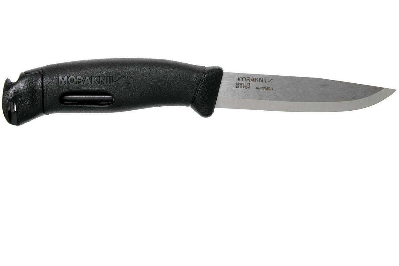 Morakniv Companion Spark 13567 Black, bushcraftmes met firesteel