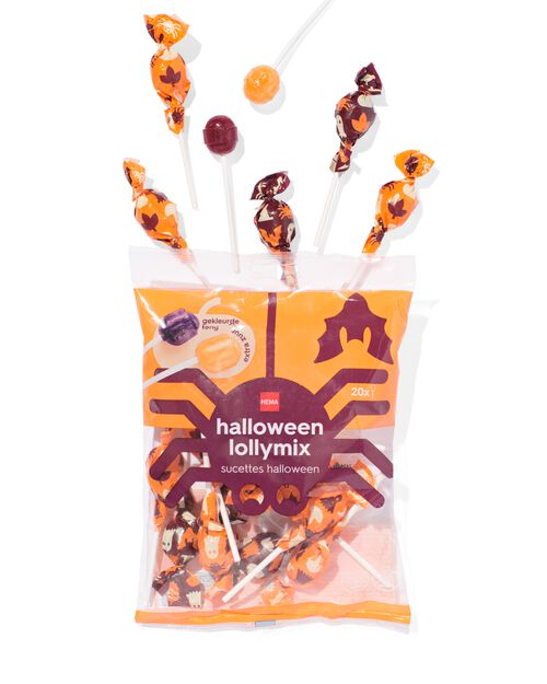 Mélange de sucettes d'Halloween