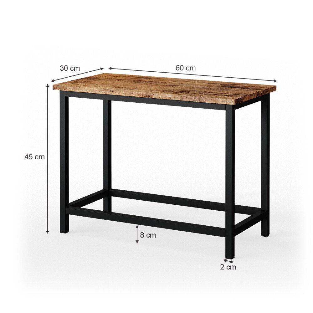 Vicco Sitzbank Fyrk Bank für Schminktisch 60cm Schminkhocker Sitzhocker
