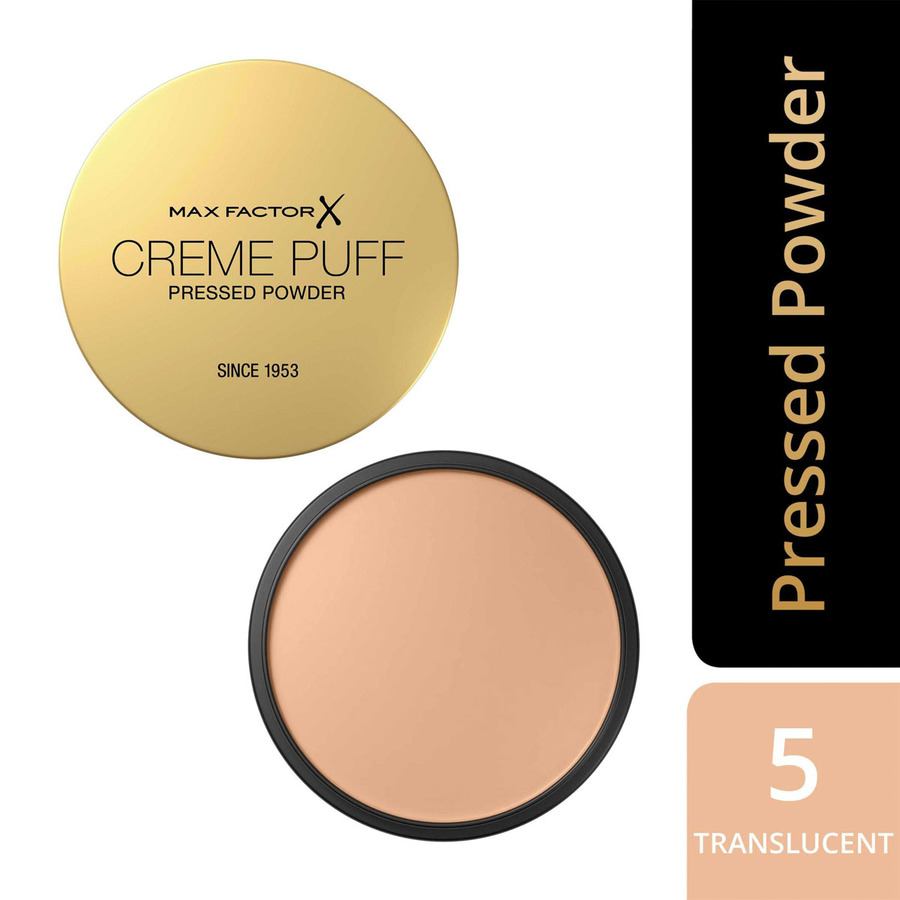 Max Factor Creme Puff Pressed Powder 5 Translucent 14g