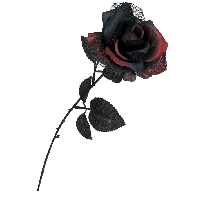 Halloween Nep Bloem Roos 40cm