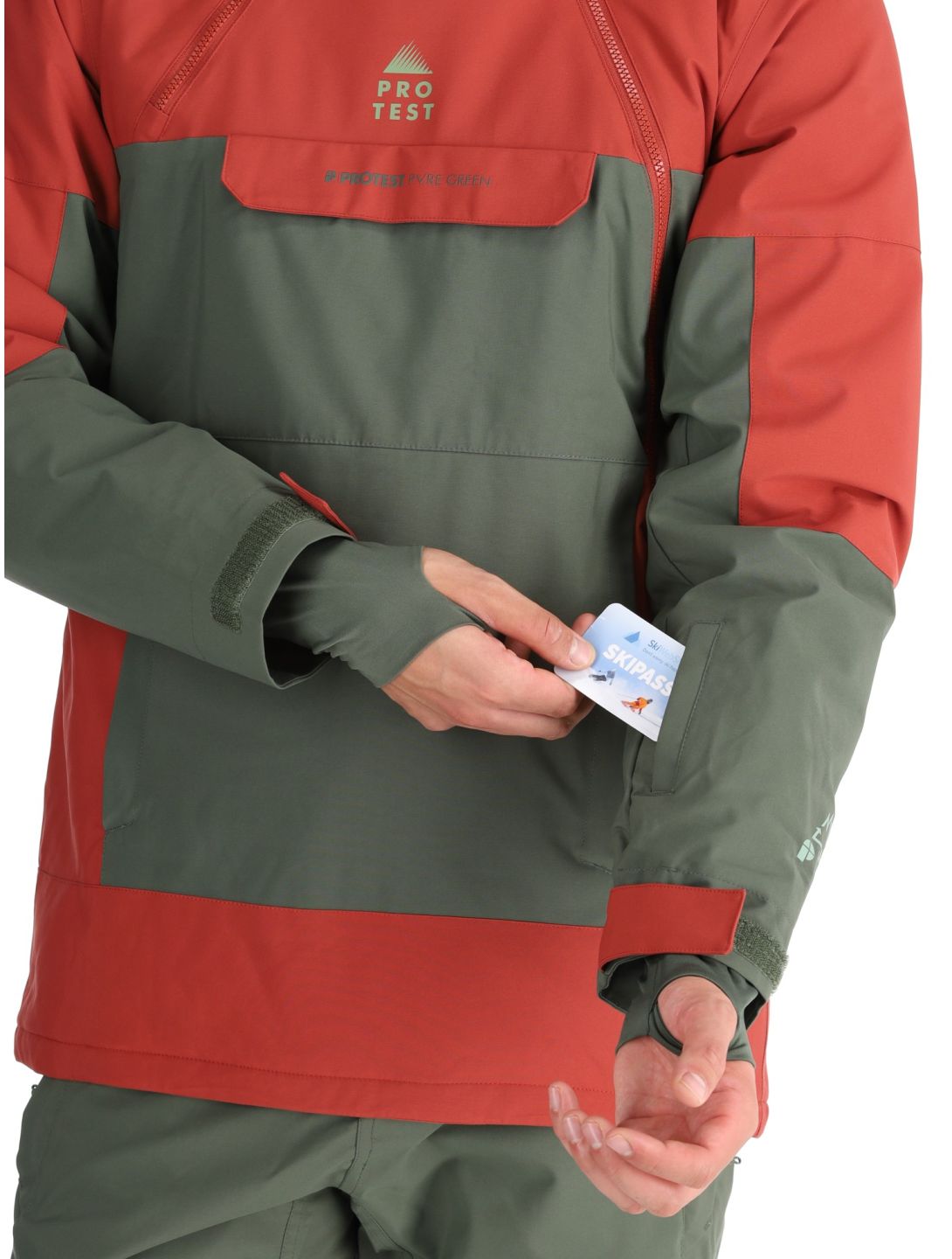 PRTDAZZLE ski-jas heren