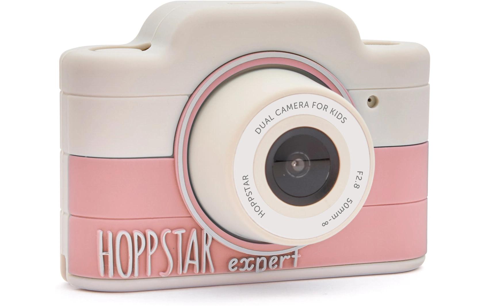 Kinderkamera Digitalkamera Hoppstar Expert Kids HellrosaMit Selfie- Kamera und Videokamera