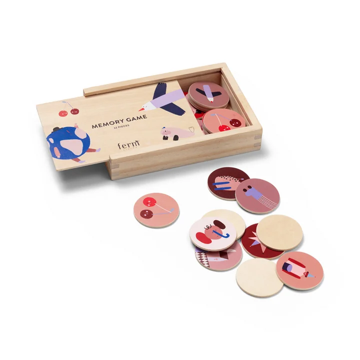 Ferm Living - Critter Memory-Spiel, multi