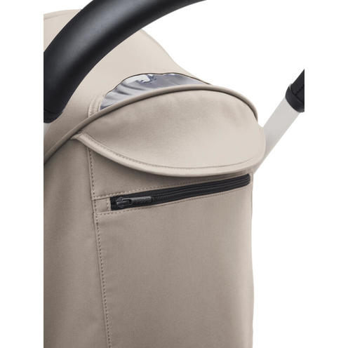 Poussette YOYO 3 Pack 0+ et 6+ Taupe / Cadre Blanc - STOKKE