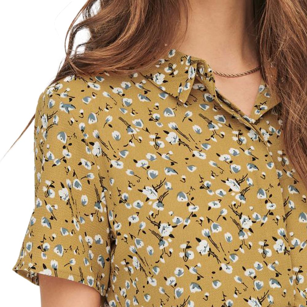 JDY Robe à fleurs Jaune Femme JDY Piper