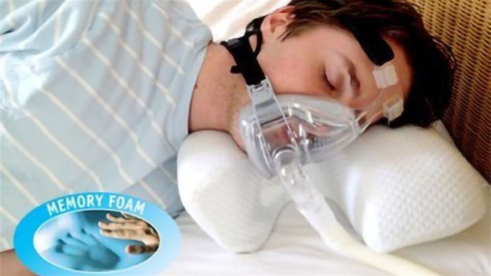 OSCIMED Kissen für CPAP Benutzer L 58x33x15cm 1 Stk