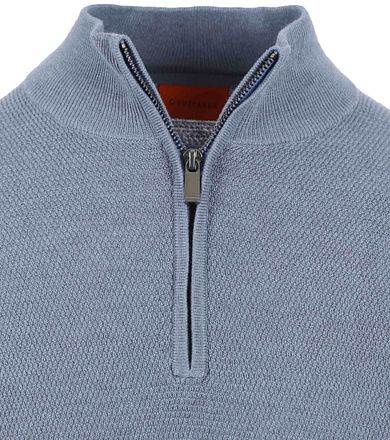 Suitable Structure Half Zip Trui Blauw PU-PI-HZ-IN-STBL-2402 kopen
