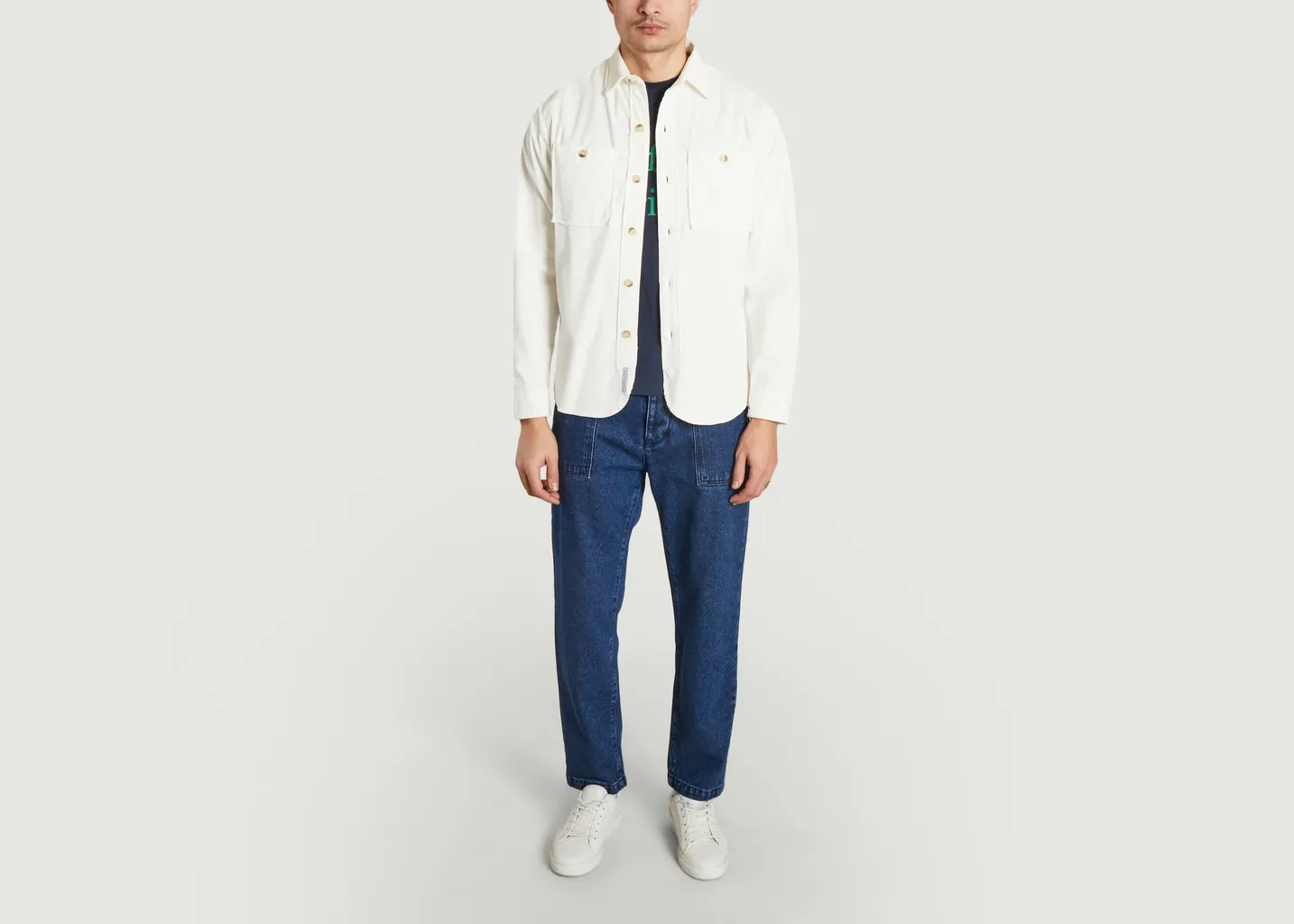 SURCHEMISE TWILL Cuisse de Grenouille