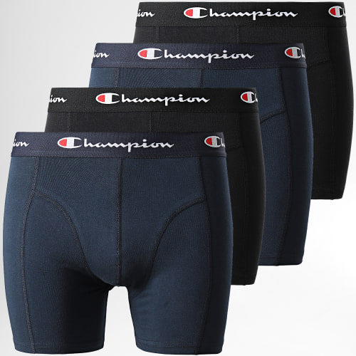 Lot De 4 Boxers U20002 Bleu Marine Noir