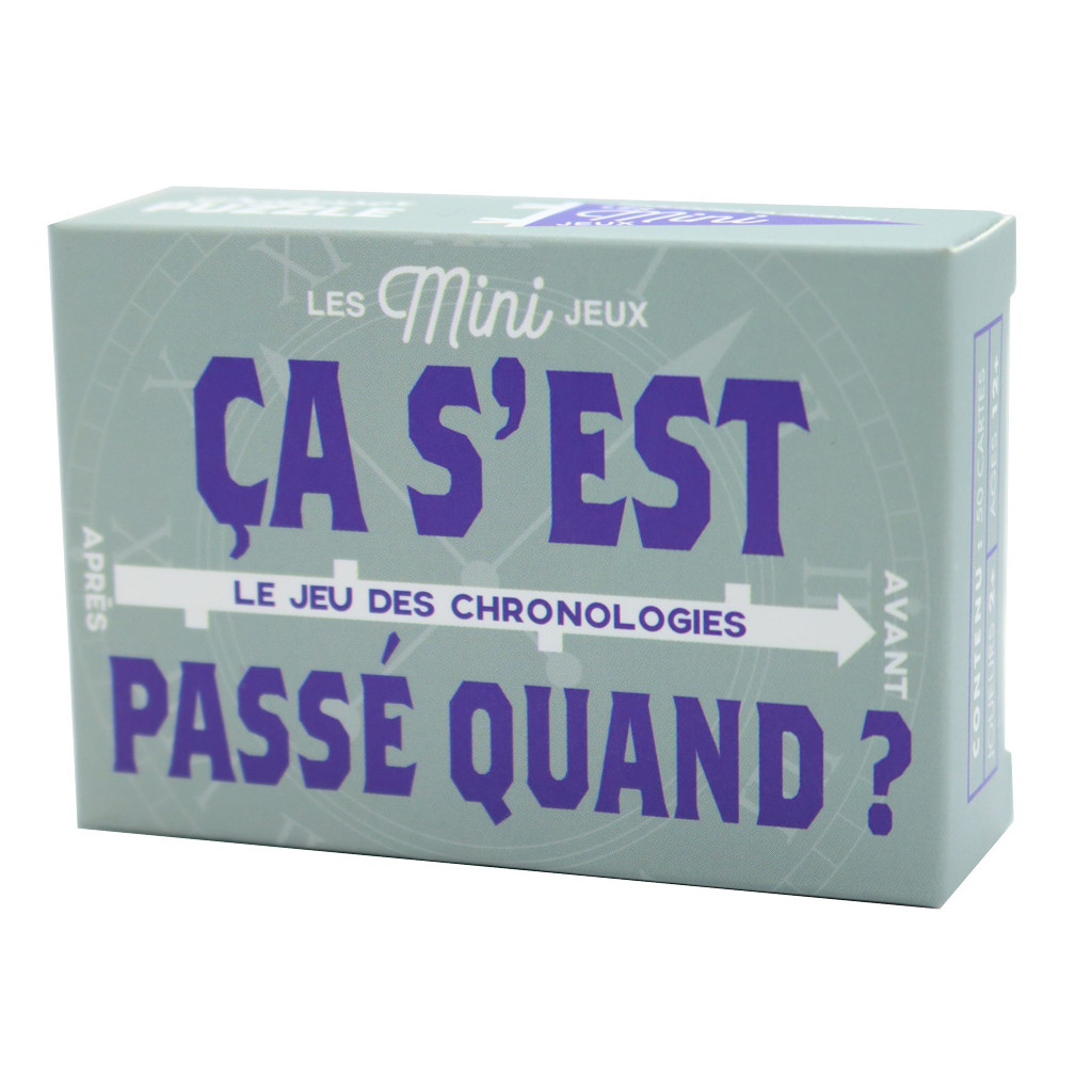 Mini Jeux - Ça S'est Passé Quand ?
