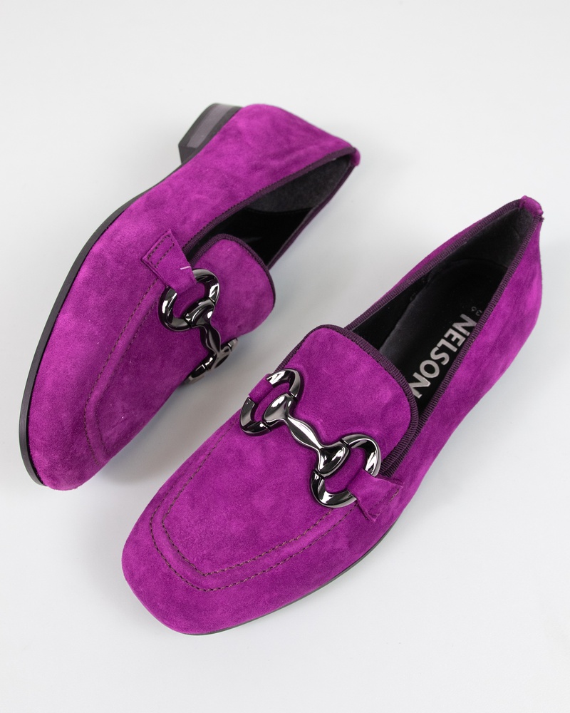 Nelson Miranda Mocassins & loafers  - paars