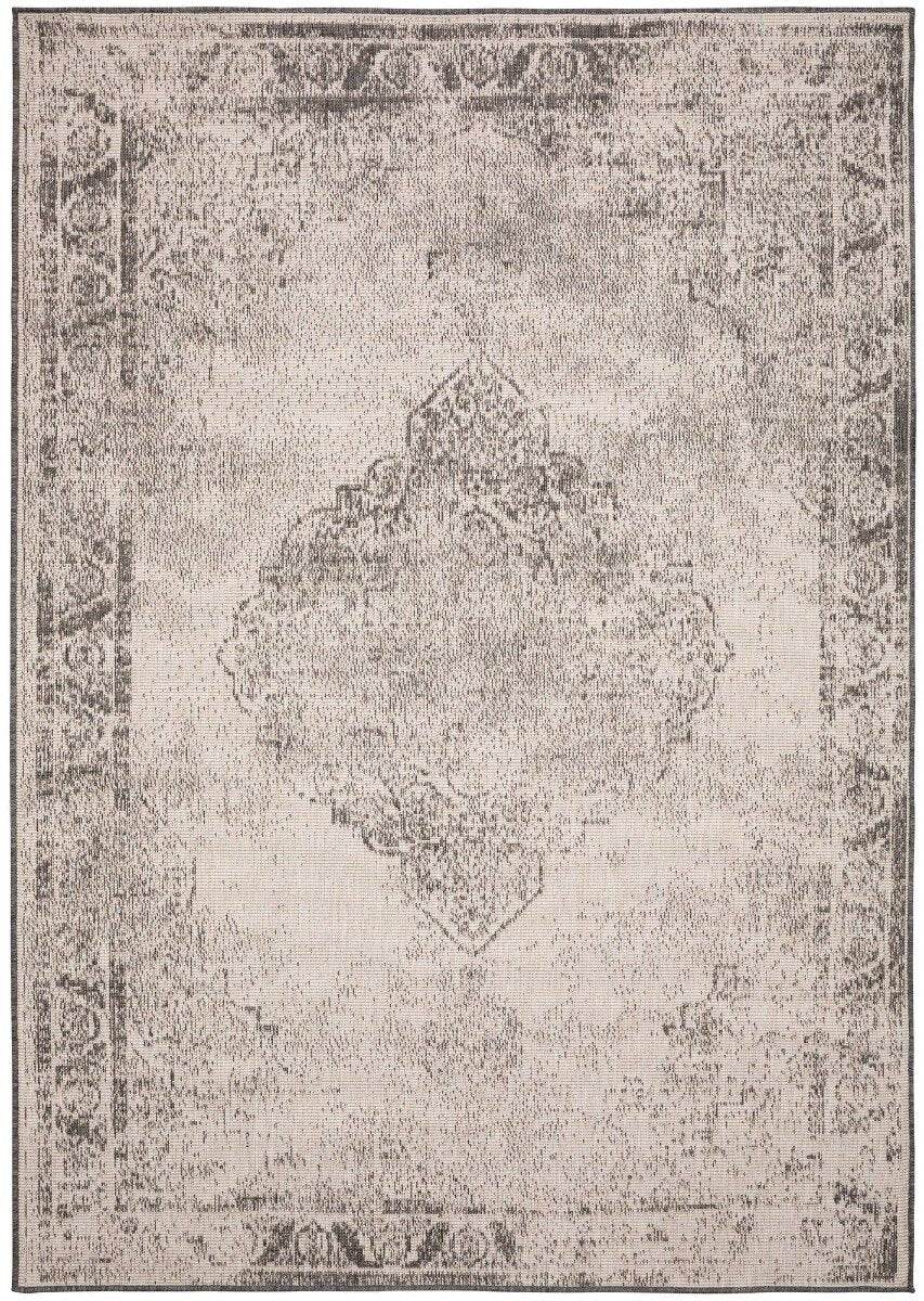 Buiten vloerkleed Sage - Grijs - dubbelzijdig - EVA Interior