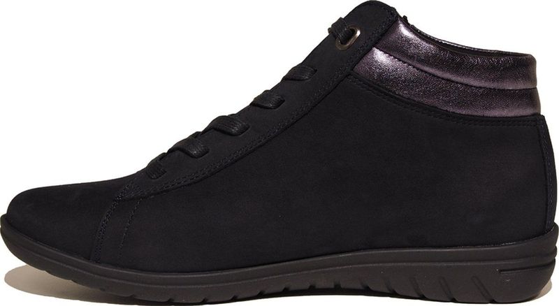 Hartjes - Hoge Sneakers - Nubuck - Zwart