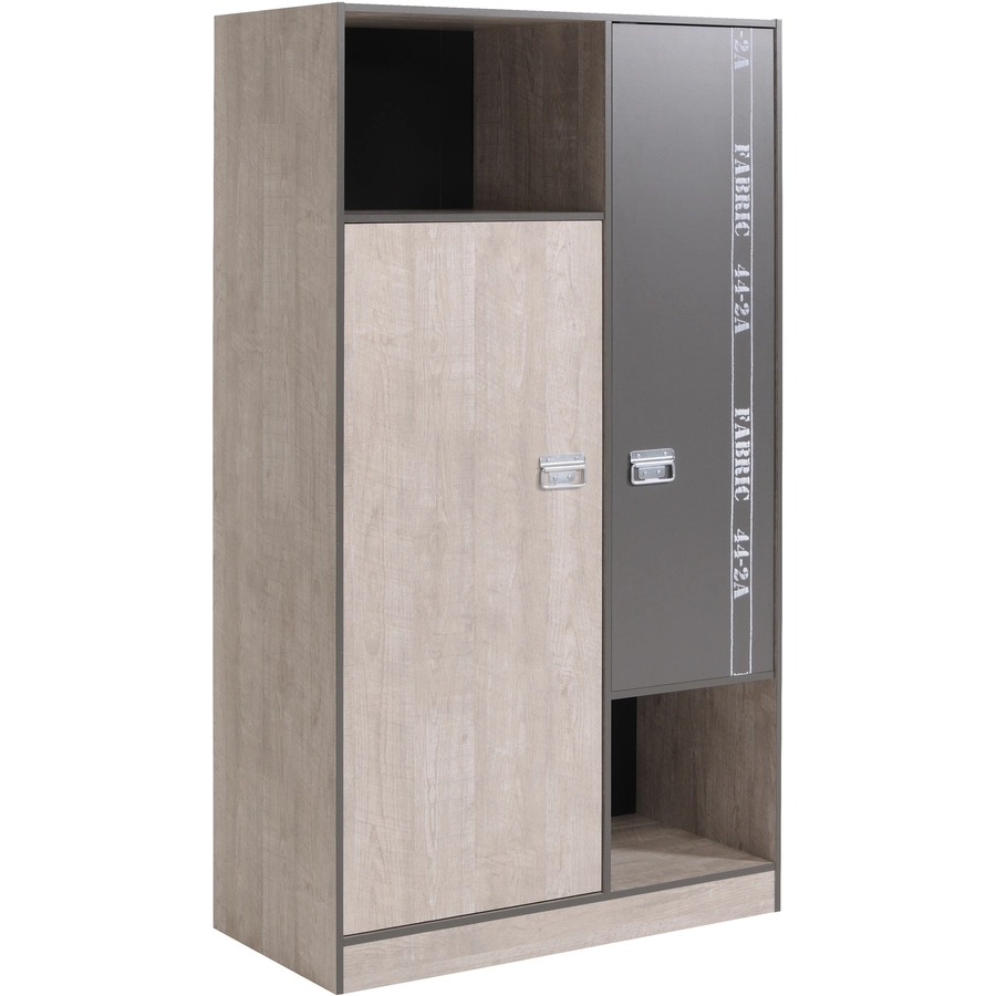 Parisot Kinder- und Jugendzimmer 4-tlg Fabric 1 Esche-grau Esche-grau