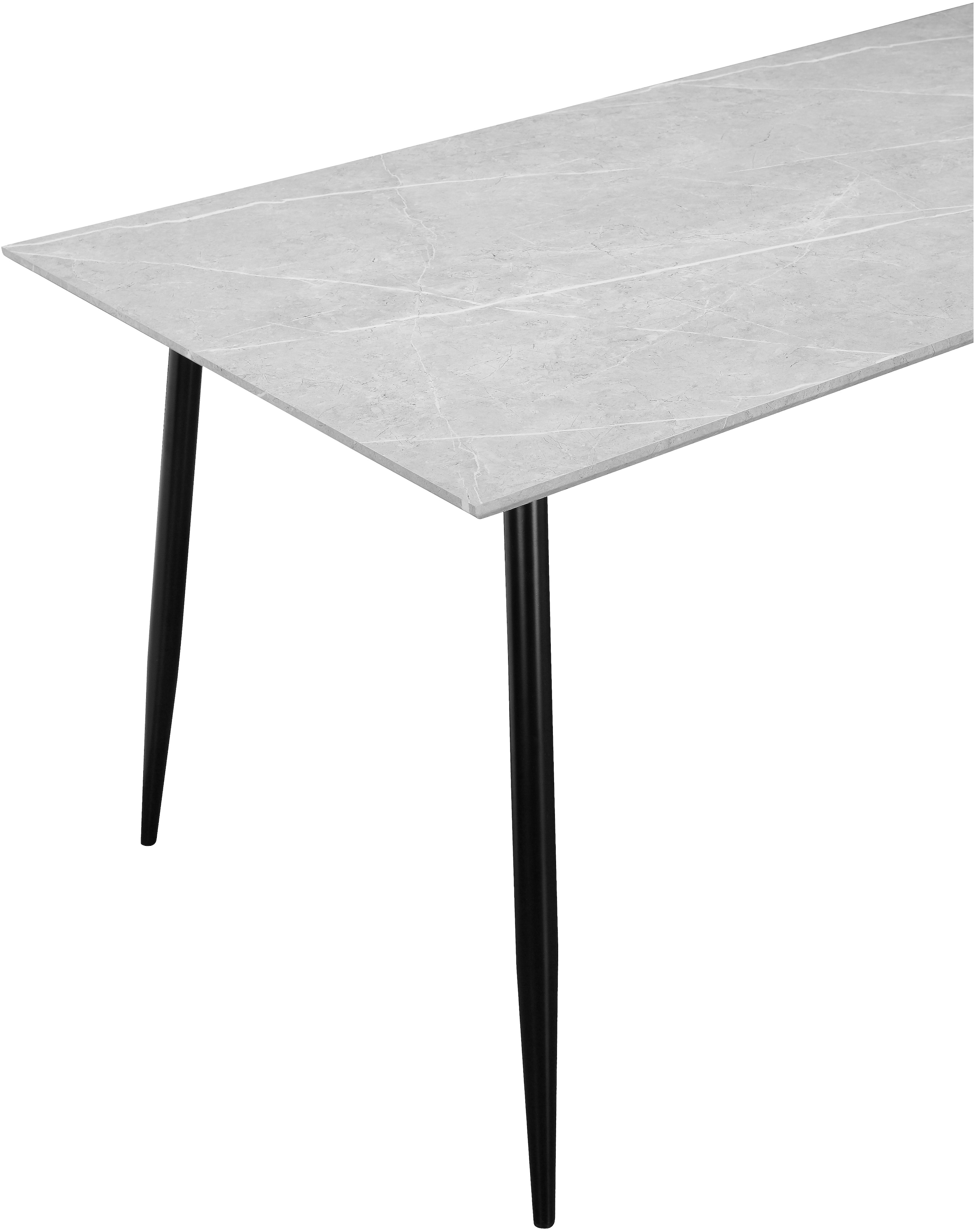 Leonique Esstisch »Eadwine, Topseller!« OTTOs Choice, 1 Stk. tlg. Gestell aus Metall, verschiedene Grössen und Farben, Tisch, Küchentisch
