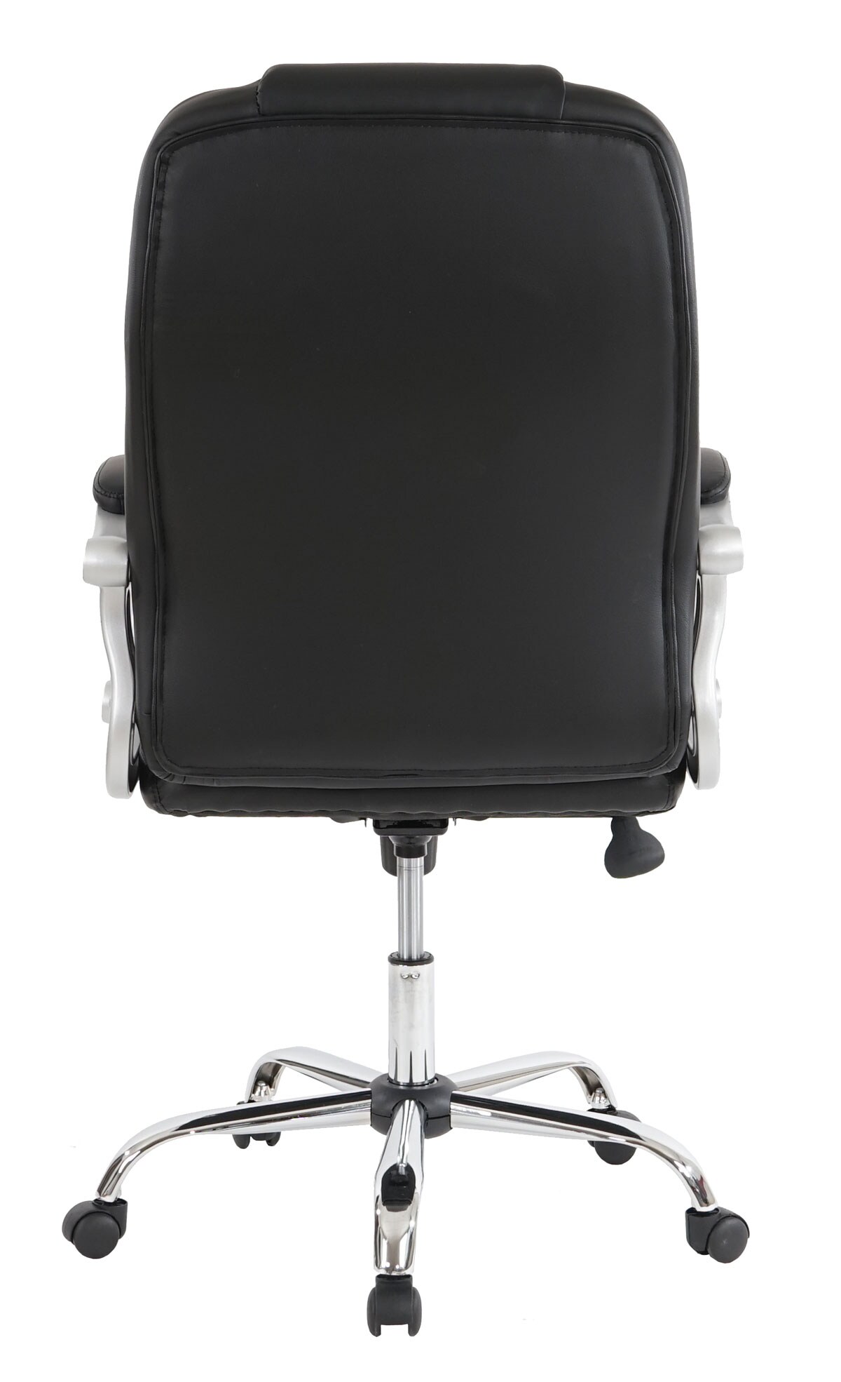 Profi-Bürostuhl Chicago XXL Chefsessel Drehstuhl Us-Version, 150kg belastbar, Kunstleder schwarz