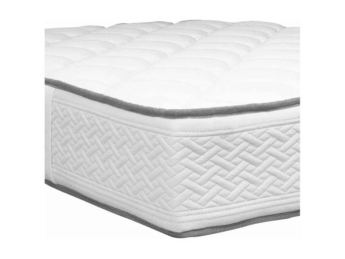 IZAC - Matelas 90x190 cm Mousse haute résilience Soutien ferme Ep.20cm
