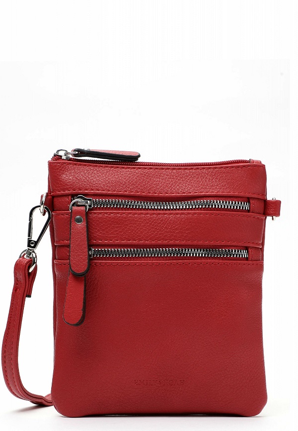 Emma E&N Handtasche mit Reissverschluss .100N black