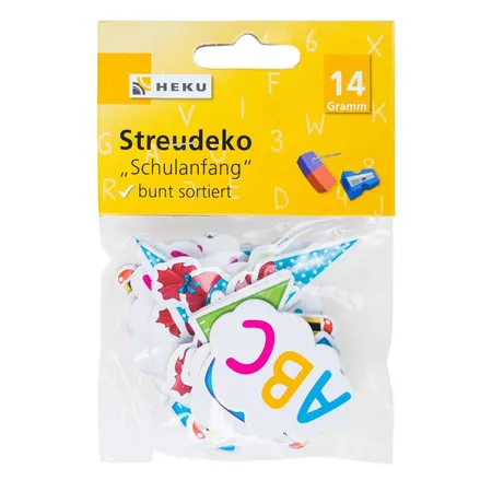 Heku Streudeko Schulanfang bunt, 14g