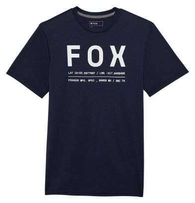 T-Shirt Technique Manches Courtes Fox Non Stop Bleu