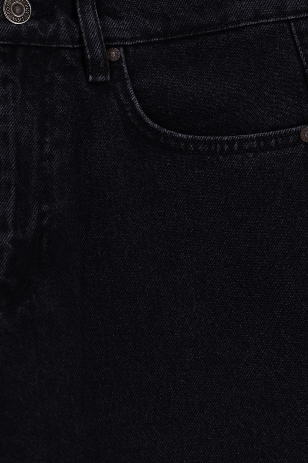 Zwarte denim high waist slim fit jeans