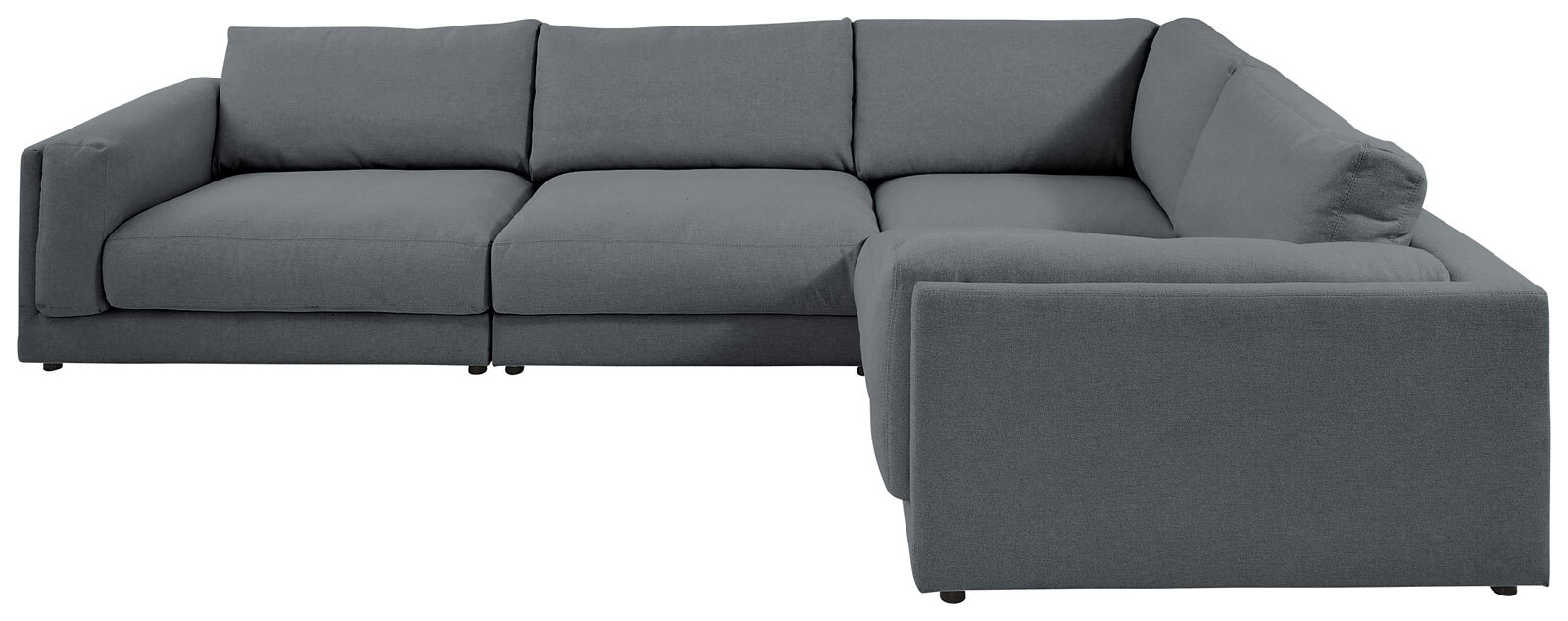 Ole Gunderson Ecksofa-Kombi LASSE II 345 x 252 cm anthrazit