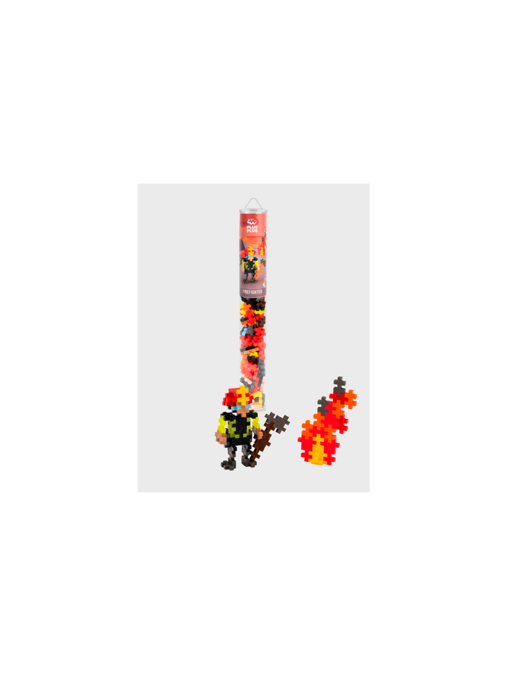 Plus-Plus - Brandmand og Politi Bundle