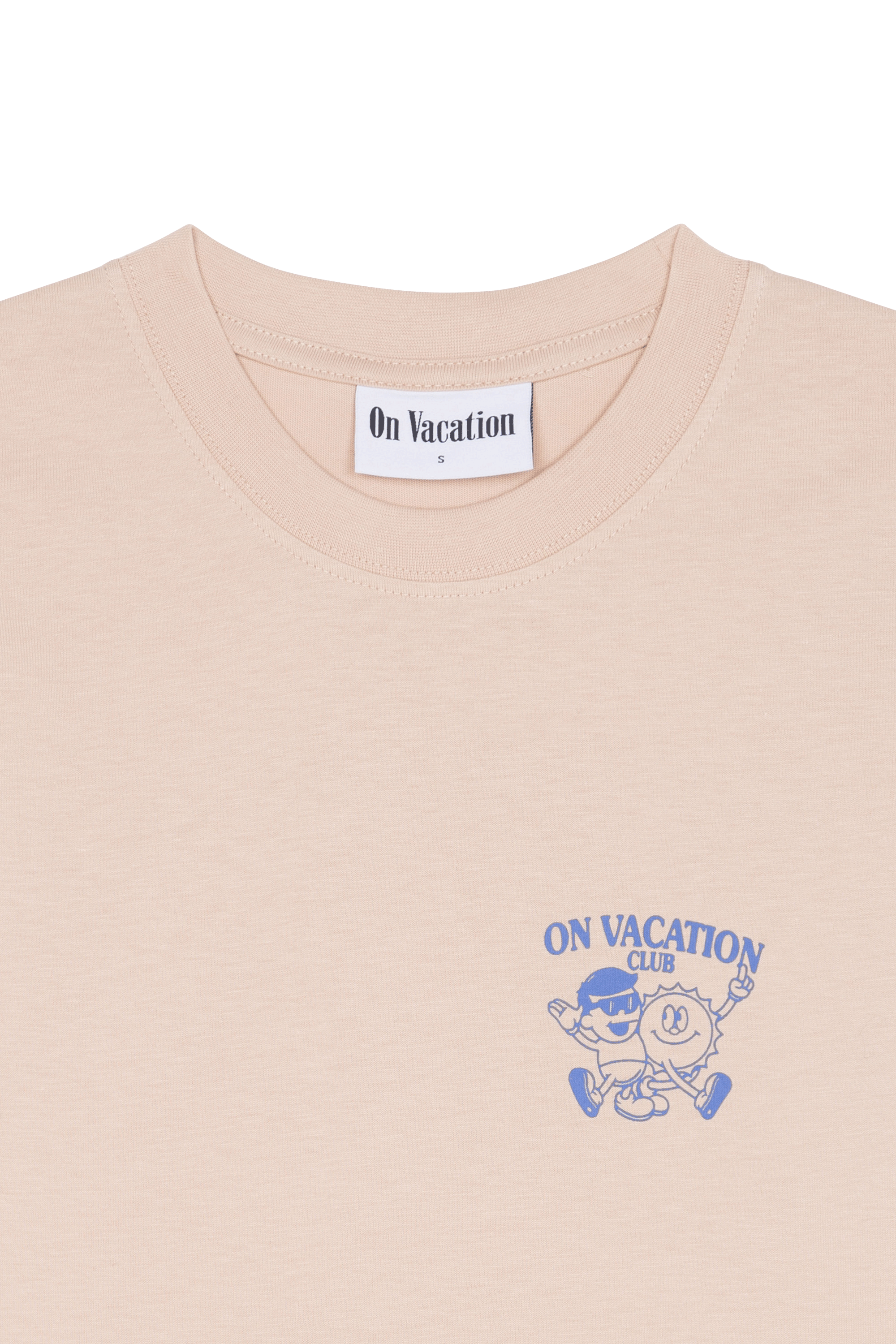 ON VACATION T-shirt 100% Fun Ladies T-Shirt - Sand Beige