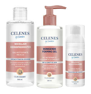 Celenes by Sweden Cloudberry Gezichtsverzorgingsset - 3 Stuks