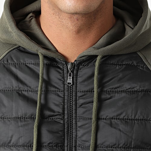 Veste Zippée Capuche GW-2514 Vert Kaki