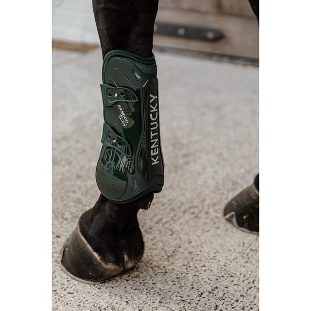 Peesbeschermers Kentucky Bamboo Elastic Donkergroen
