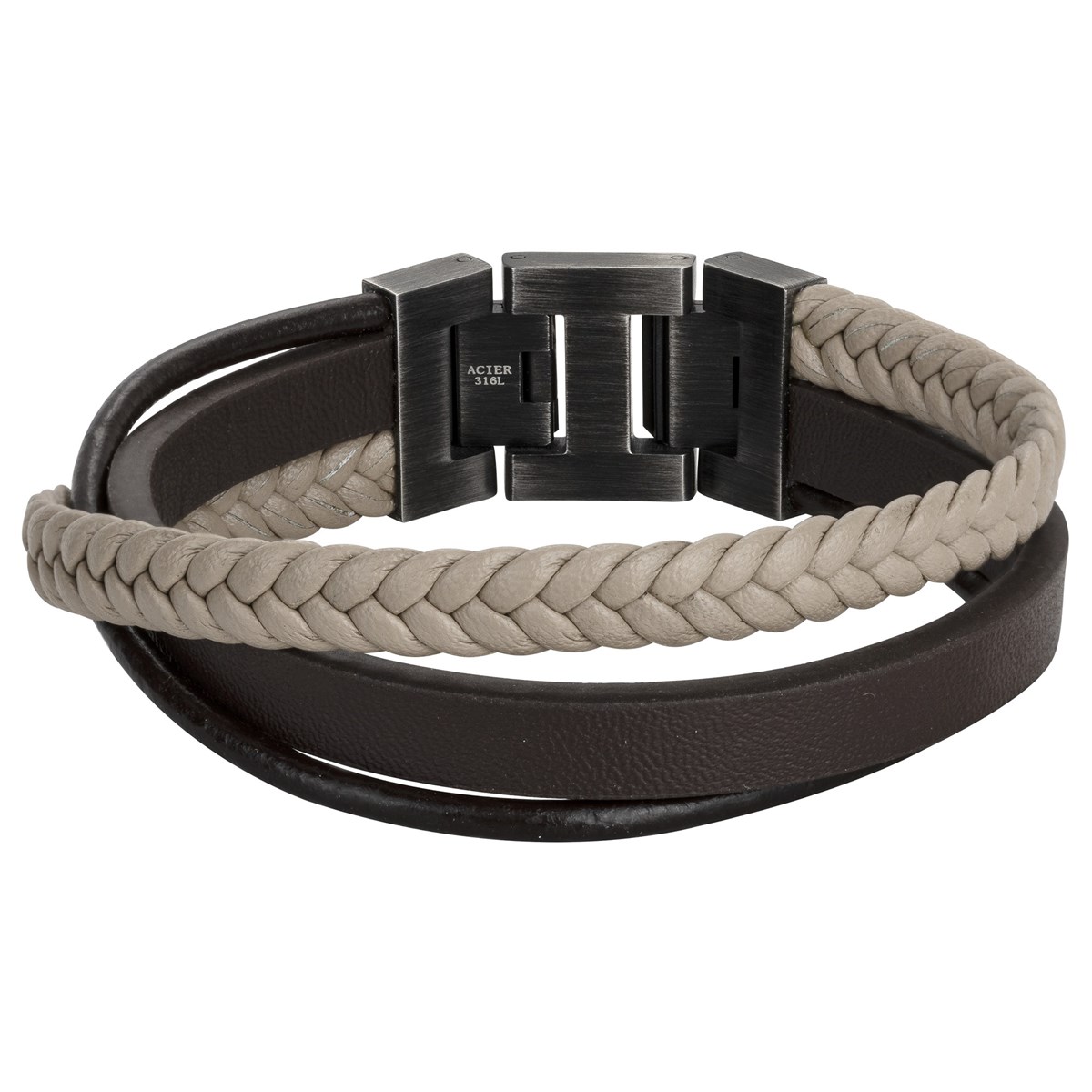 Bracelet souple Bao en Acier 316L