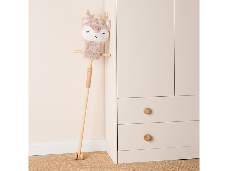 bieco Steckentier Reh Ella Beige/Weiss Steckenreh