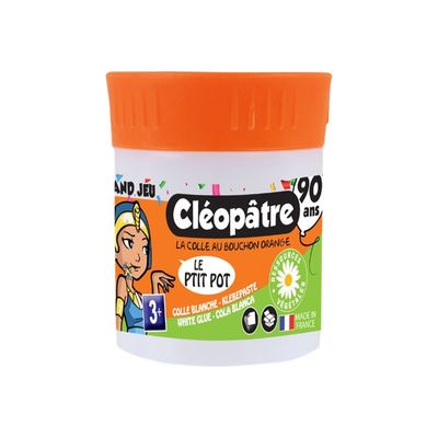 Cléopâtre Édition Collector 90 Ans - Pot de colle 35 g - blanc