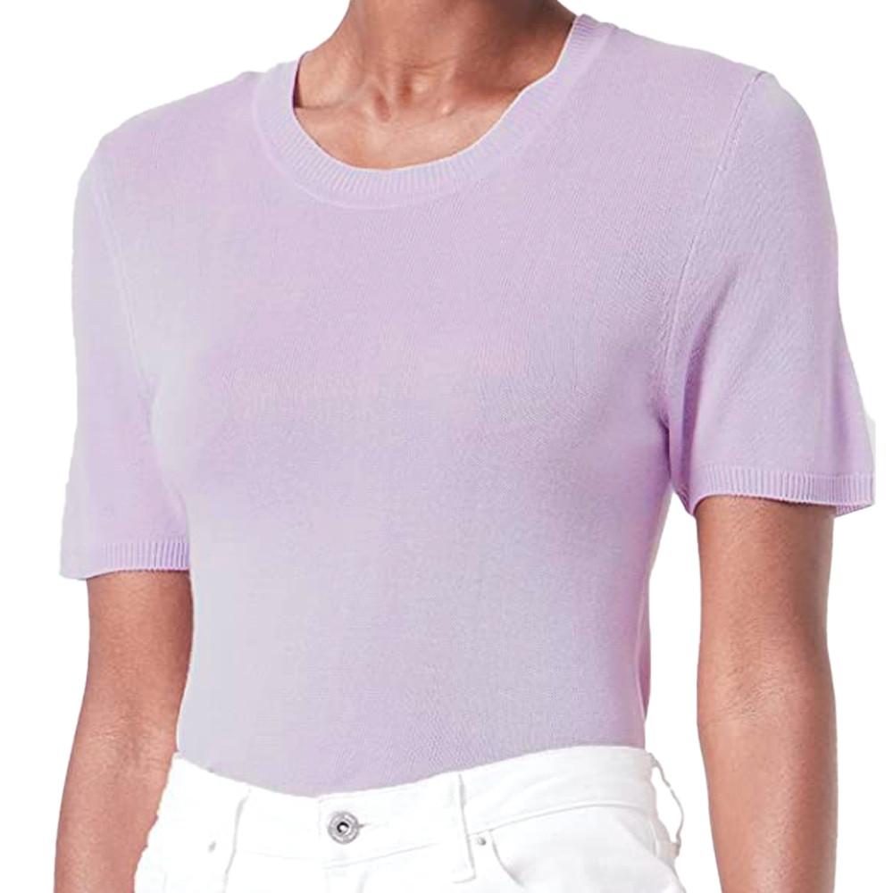 Only T-shirt Mauve Femme Only Shirley