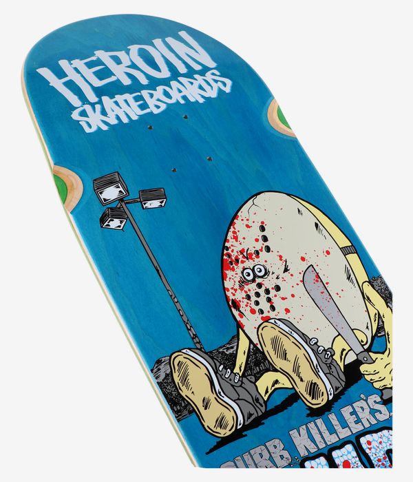 Heroin Skateboards Curb Killer Wide Boy 10.75