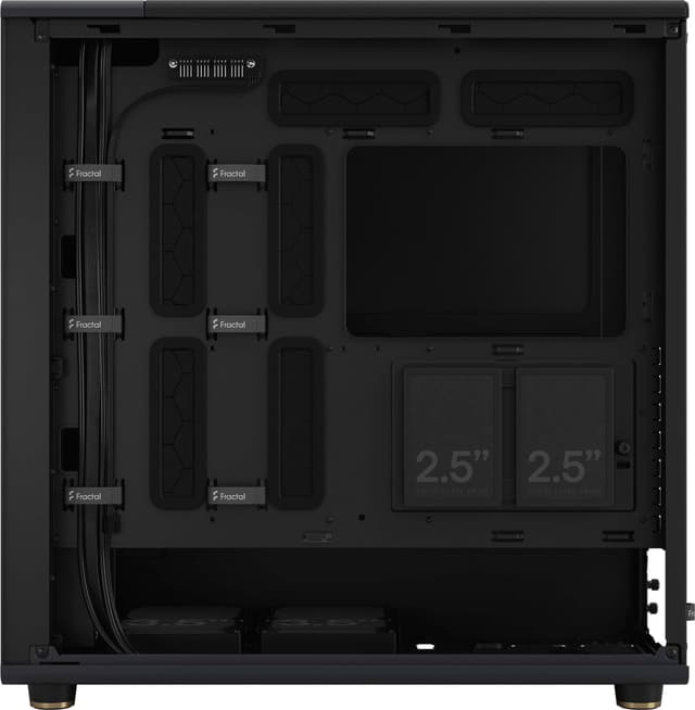 Fractal North XL Charcoal sort TG Dark computerkabinet