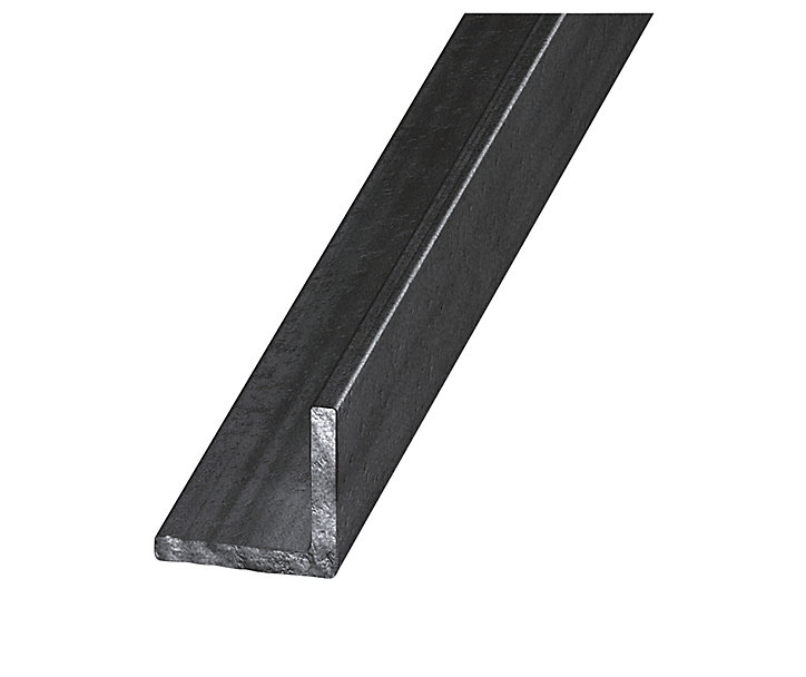 Cornière fer laminé à chaud 25 x 25 mm Ep. 3 mm, 2,5 m