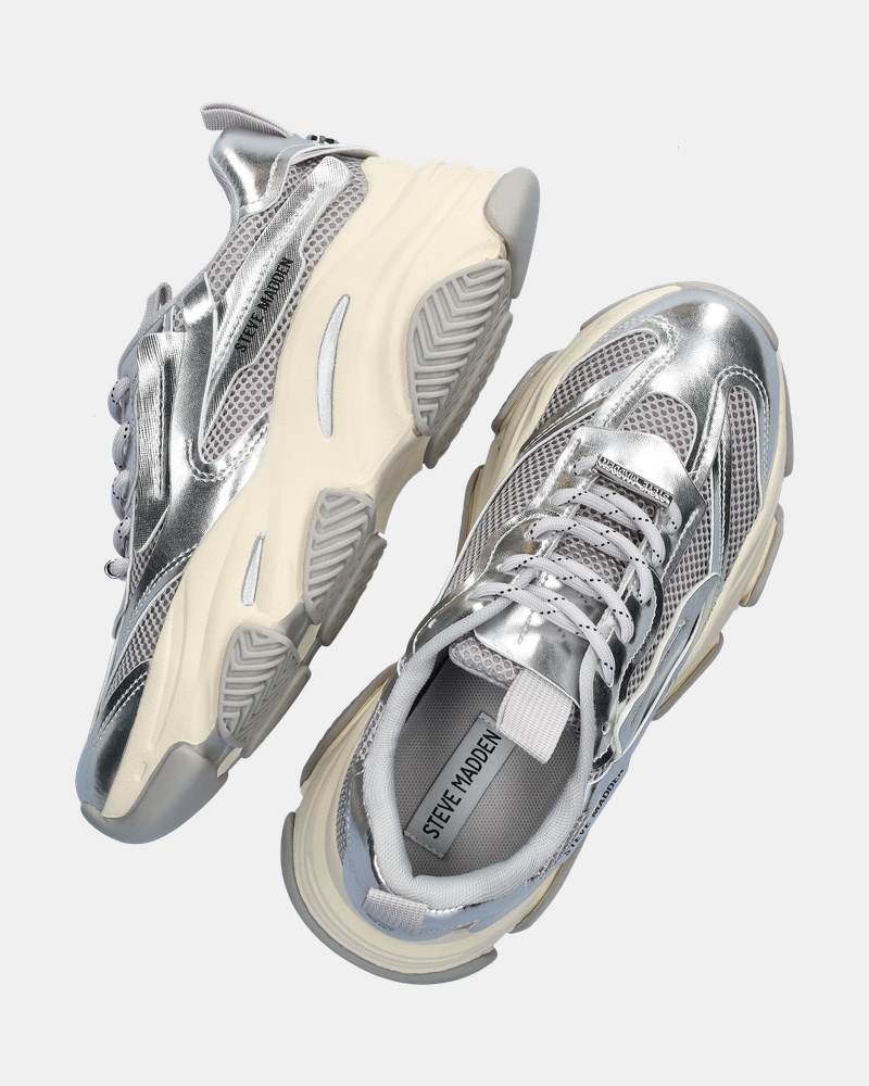 Steve Madden Possession-E Dad Sneakers  - zilver
