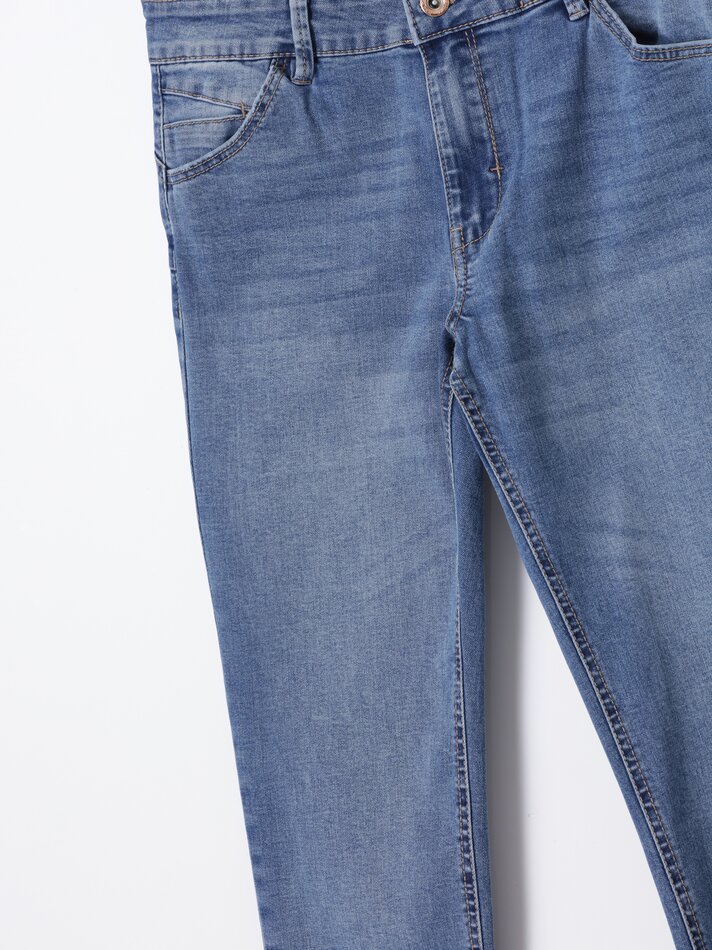 Calça jeans push-up - Índigo