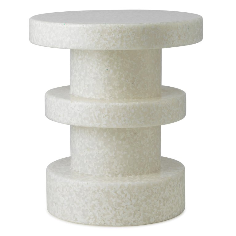 Normann Copenhagen Bit Stool Stack bijzettafel wit