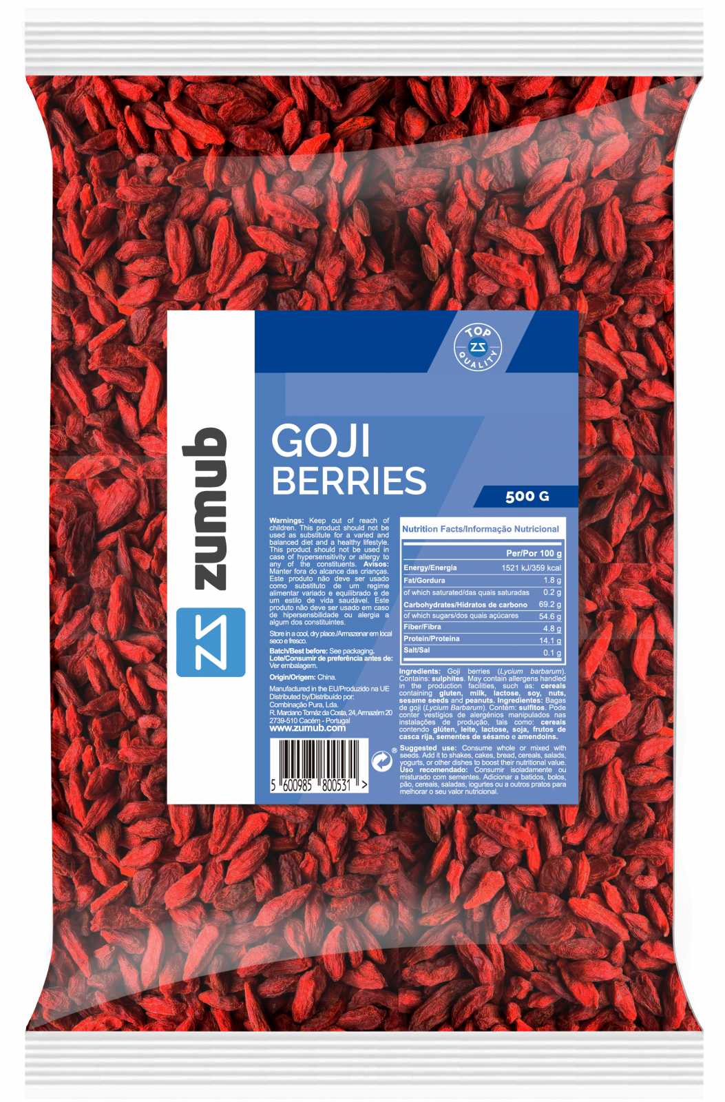 Zumub Goji Berries 250g