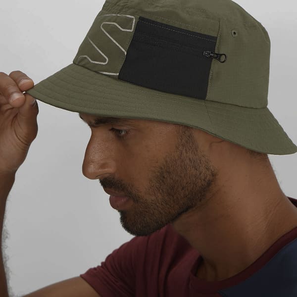 Chapeau randonnée SALOMON CLASSIC BUCKET HAT OLIVE NIGHT/BLACK