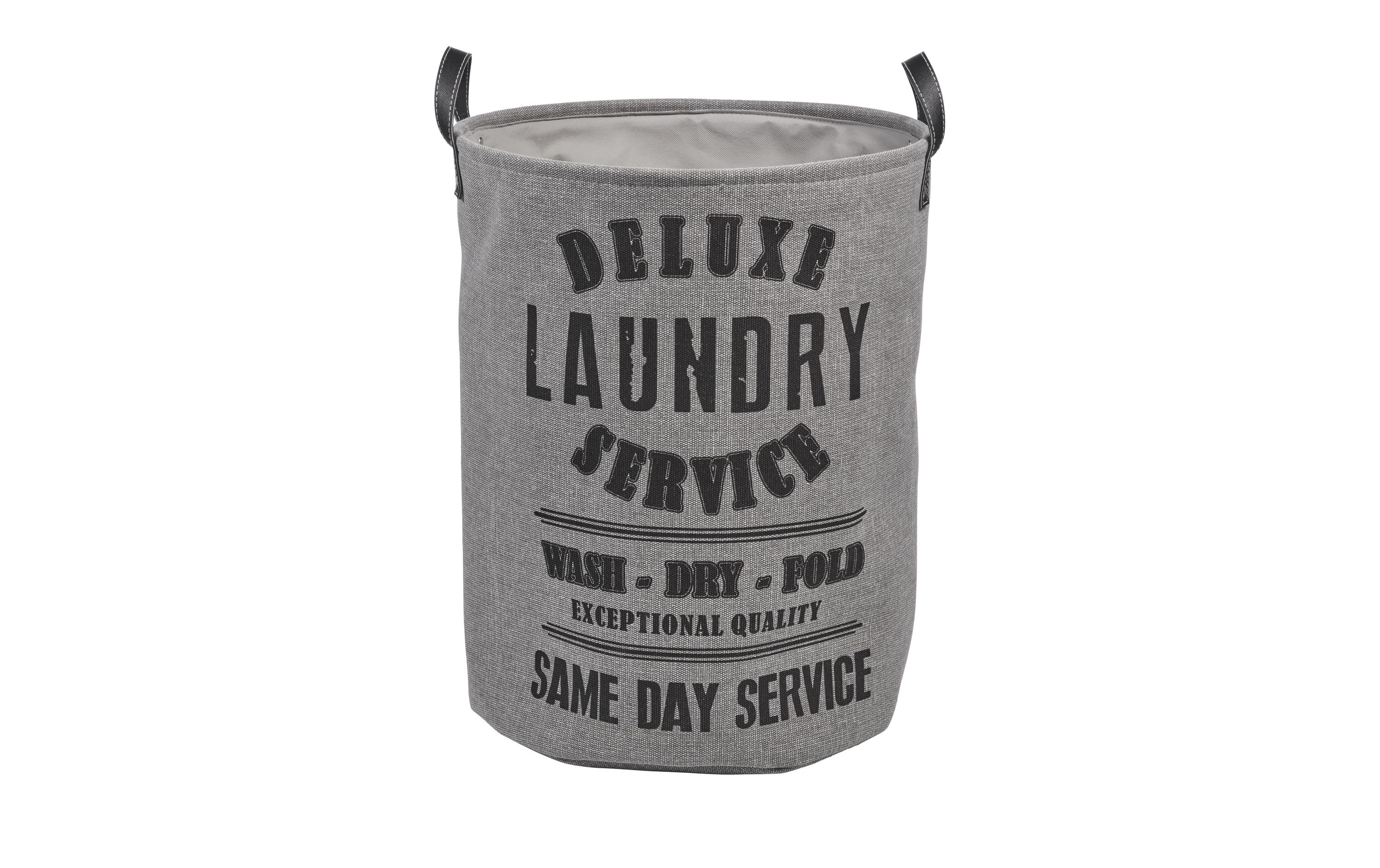Wäschesammler Laundry 59 l, HellgrauWäschekorb