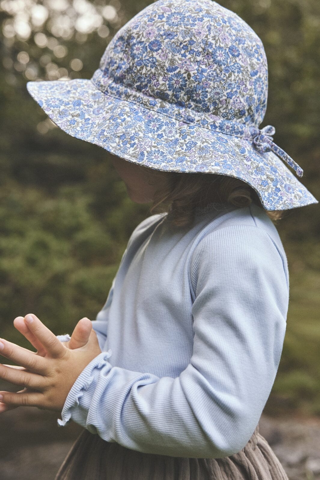 Huttelihut Summerhat In Liberty Fabric may field