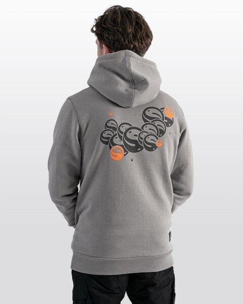 Guru Circles Hoodie Grey