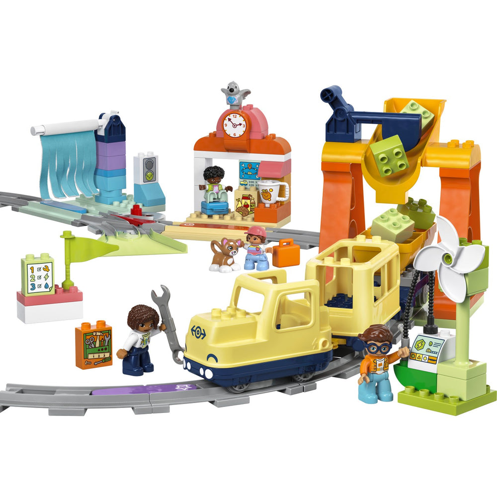 Køb LEGO® DUPLO Town - Stort Interaktivt Lokalbanetog 10428