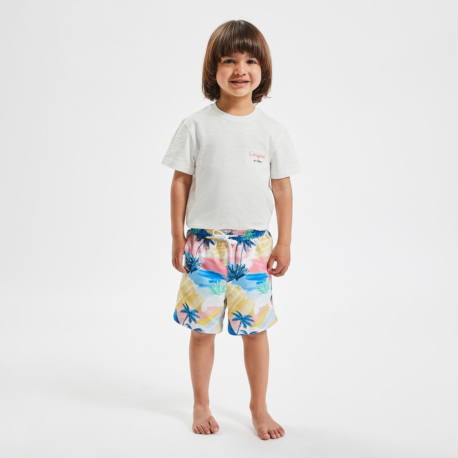 Maillot de bain imprimé enfant Multicolore